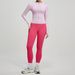 High-Waist Yoga Outfit Set - Stretchy Workout Two-Piece For Running & Gym - Breathable Tights & Top For Women_desvips.com