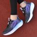Women's Breathable Walking Running Shoes Fashion Casual Lace-Up Sneakers White Lightweight Comfortable Outdoor Sports_desvips.com