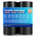 8 Gallon Biodegradable Thickened Portable Toilet Bag, Heavy Duty Leak-Proof Black Garbage Bags For 5-8 Gallon Bucket Seat, Compostable Waste Bag For C_desvips.com