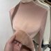 Women's Fleece-Lined Knit Sweater Semi-Turtle Neck Winter Thermal Long Sleeve Tops In Soft Pastel Colors_desvips.com