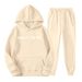 New Hot-Selling Trendy Fashion Unisex Casual Hooded Fleece Sweatshirt Sports Set_desvips.com