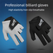 Billiard Professional Three-Finger Men's Thin Style Women's High-Value Left-Hand Half-Finger Non-Slip_desvips.com