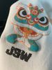 Men's Sweatshirt New Style Lion Dance Trendy Brand Printed Round Neck Long Sleeve Korean Version Casual Loose Top_desvips.com