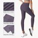 High-Waisted Slimming Yoga Pants Notting Nude Feel Tummy Control Quick Drying For Running Exercise Fitness Sports Clothing_desvips.com