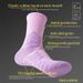 Men's Long Socks Cotton Mid Tube Sports Socks Terry High Top Basketball Socks Sweat Absorbent Breathable Versatile Towel Football Socks_desvips.com