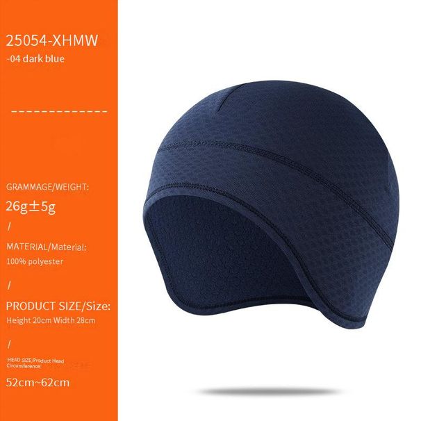 Unisex Winter Thermal Fleece Liner Hat For Running, Skiing, Cycling & Outdoor Sports – Quick-Dry, Lightweight, Helmet-Compatible_desvips.com