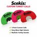 Realistic Diaphragm Turkey Hunting Calls Easy Blow High-Volume For Beginners Pros_desvips.com