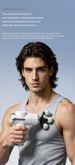 6-Speed Deep Tissue Massage Gun, Quiet Percussion Muscle Massager With Multiple Heads, Type-C Rechargeable For Gym Home Office_desvips.com