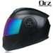 Electric Bicycle Helmet, Grey, Men's And Women's Full Face Helmet, All Season, Flip Up Helmet, Double Lens Hat, Sun Protection, Cycling_desvips.com