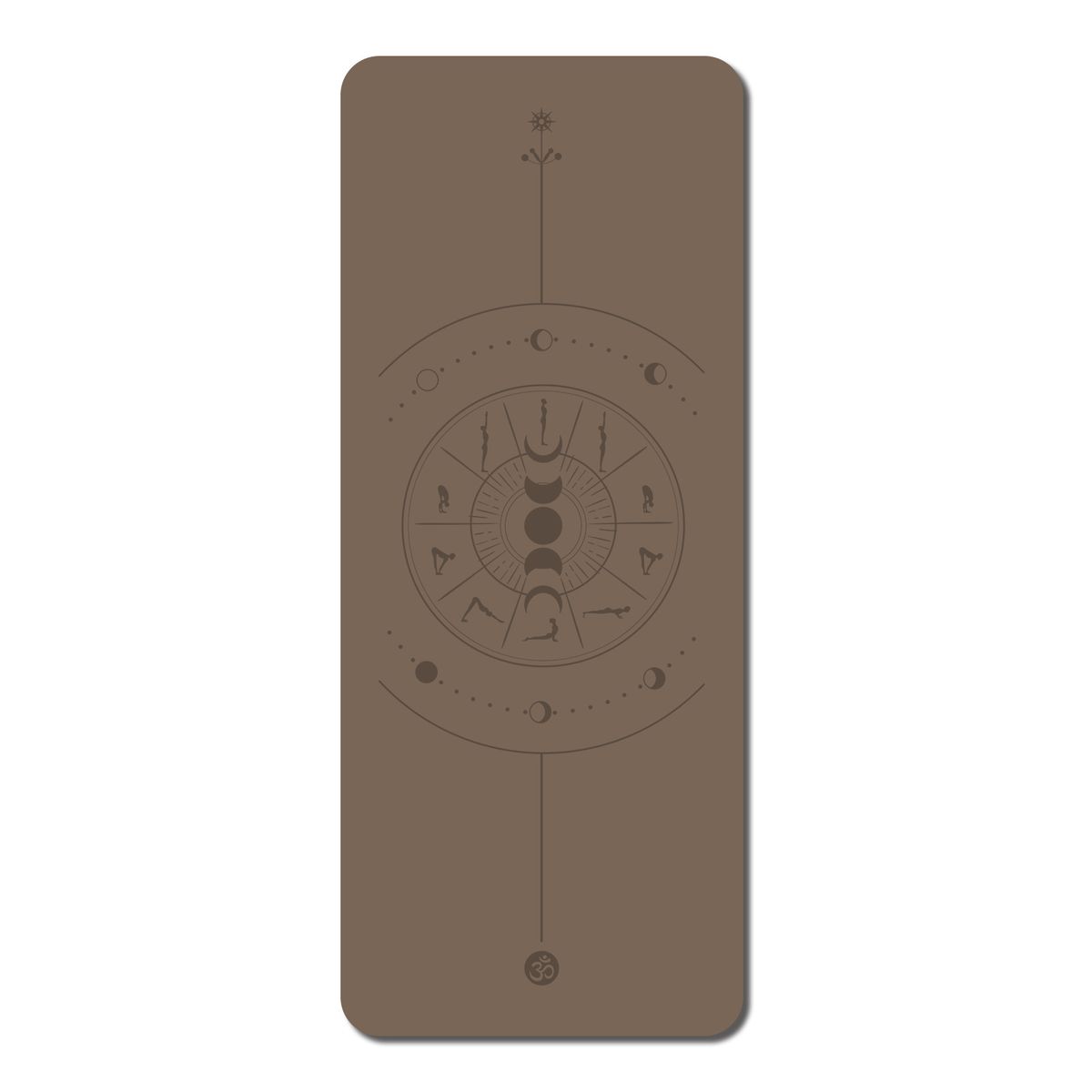 Pu Rubber Yoga Mat Non Slip Yoga Fitness Mat Yoga Hall Posture Line Tyrant Mat Yoga Mat_desvips.com