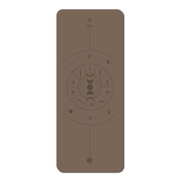 Pu Rubber Yoga Mat Non Slip Yoga Fitness Mat Yoga Hall Posture Line Tyrant Mat Yoga Mat_desvips.com