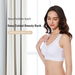 Breathable Underwear, Plus Size, No Wires, No Traces, Cut-out Grid, One-piece Bra, Thin Sports Yoga Bra_desvips.com