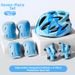 Children's Sports Cycling Helmet Little Inline Skating Protective Gear Professional Boys And Girls Skateboard All In One_desvips.com