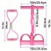 Six Tube Upgraded Sit Up Abdomen Yoga Fitness Pull Rope Multi Function Pedal Puller Indoor And Outdoor Universal Tensile Rope_desvips.com