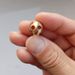 CNC Pure Brass Knife Skull All-copper EDC Accessory Anti-loss Paracord Pendant_desvips.com
