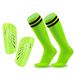Football Shin Guards Socks Set Children Adult Sports Shin Guards Leg Guards Knee High Sports Socks Two Piece Set_desvips.com
