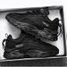 Men's Summer Breathable New Casual Black Sports Mesh Thick Sole Heightening Daddy Work Safety Shoes_desvips.com