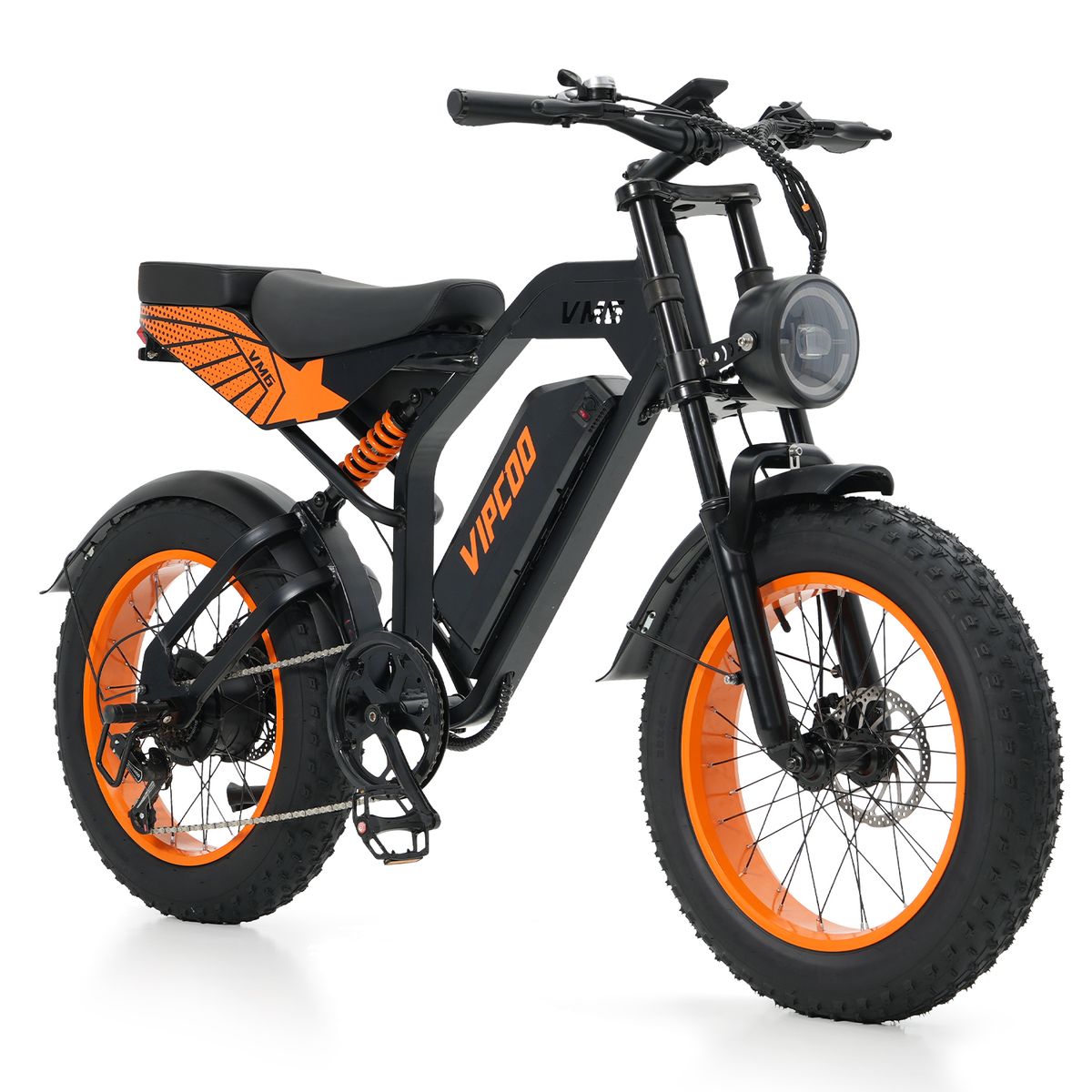 VIPCOO VM6 All-Terrain Electric Bike With 48V 18.2Ah Removable Battery_desvips.com