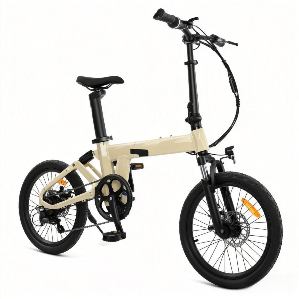 YANGOR H19 Folding E‑Bike ,250W Motor, Full Suspension_desvips.com