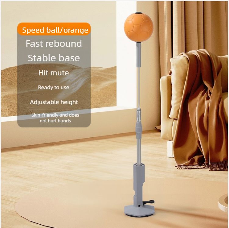 Standing Boxing Ball For Kids: Reaction Speed Trainer, Home Punching Bag & Stress Relief Boxing Target_desvips.com