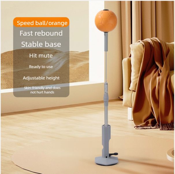 Standing Boxing Ball For Kids: Reaction Speed Trainer, Home Punching Bag & Stress Relief Boxing Target_desvips.com