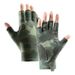 Outdoor Cycling And Lure Gloves, Three Finger Design, Non Stick Bait, Fishing Equipment, Wear Resistant, Non Slip, Ice Silk Breathable_desvips.com