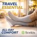 Bamboo Viscose Compression Socks Men Women 15 20 MmHg Knee High Soft Support For Daily Running Travel Work_desvips.com
