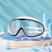 Adult Swimming Goggles And Swimming Caps High Definition Waterproof And Anti Fog Electroplating Swimming Goggles And Swimming Caps Nose Clip Set_desvips.com