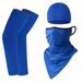 Unbeatable Quality Sunscreen Sleeve Sports Cycling Hat Helmet Inner Tank Cap Ice Silk Ear Hanging Triangle Scarf 3-Piece Combination_desvips.com