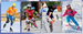 Children's Adult-sized Roller Protective Gear Set, Thickened Ski Fall-proof Pads, Children's Skating Hip And Buttock_desvips.com