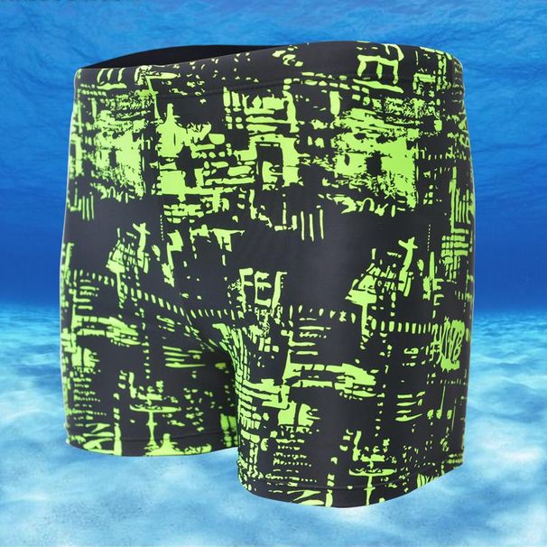 Clearance Sale: Great Value, Comfortable Patterned Men's Swim Trunks, Suitable For Hot Springs And Swimming, Large Size,_desvips.com