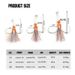 FJORD 2pcs/bag Assist Hook Jig Barbed UV Point Glow Pike High Carbon Steel Fishing Hook Sea Winter Ice Fishing Accessories_desvips.com