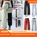 001 2025 Hiking 3-in-1 Convertible For Women, Detachable Breathable Loose Cargo Straight Pants, Outdoor Climbing Pants_desvips.com