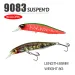 1 Pcs 85mm 8g Minnow Lures Fishing 9 Colors Suspending Wobbler Swimbait 3D Eyes Treble Hooks Artificial Bait Tackle Accessories_desvips.com