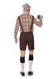 Women's Clothing German Munich Oktoberfest clothing plaid overalls suit Bavaria Ding Dong clothing bottoming shirt_desvips.com