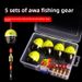 Abo Float Set, Rock Fishing Buoy Fishing Group, Sea Fishing Long-distance Investment Zhongtong Abo Float Accessories Box, Abo Water Line Group_desvips.com