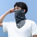 Nylon Men's Sun Protection Gaiter, Thin Ice-feel UV Protection, Women's Summer Neck Protector And Face Mask_desvips.com