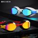 Swimming Eyewear Popular Racing Swimming Goggles HD Anti Fog Electroplated Swimming Goggles Fashionable Silicone Waterproof Competition Goggles_desvips.com