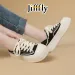 Thick Soled Canvas Women, Half Slippers For Children, Instagram Versatile, One Foot Lazy Cookie Designer S, Casual_desvips.com