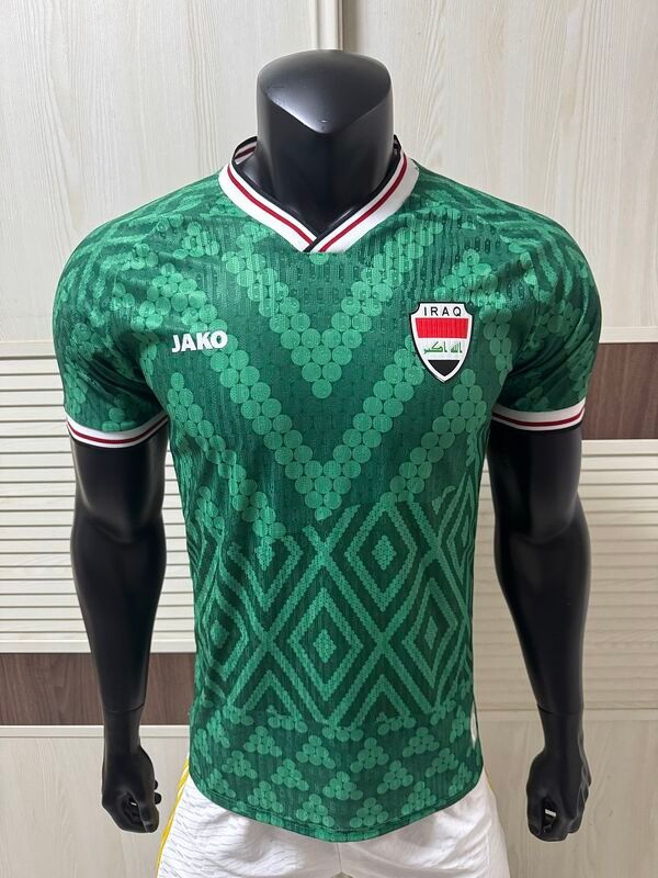 Iraq Home Stadium 2627 Club Jersey Football Jerseys Football Training Uniform Football Suit Sport Top Football T Shite Sweatshirt_desvips.com