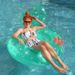 Inflatable Sea Star Swimming Ring Water Play Swimming Ring Adult Thickened With Back Recliner Underarm Ring_desvips.com