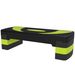 Step De Aeróbic Para Fitness Antideslizante Con Altura Regulable 3 Niveles 10/15/20 Cm Carga 150 Kg 80x31x20 Cm Verde_desvips.com