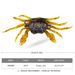 Long Casting Bionic Fishing Sinking Crab Soft Bait 13cm 32.5g With Double Hooks Anti-Hooking Simulation Lure_desvips.com