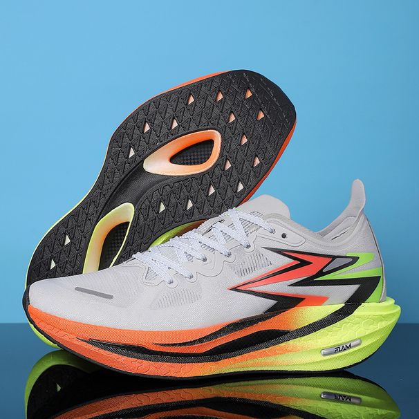 Men Running Shoes Carbon Board Marathon Athletic Nonskid Sneakers Speciality Women's Comfortable Sports Breathable_desvips.com