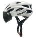 Bicycle Riding Magnetic Goggles Lens Forming Mountain Men And Women Safety Helmet Integrated Summer Road Bike_desvips.com