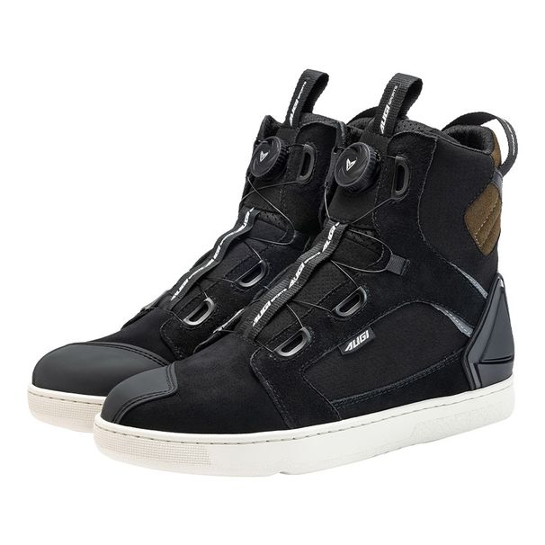 High Quality Motorcycle Riding Shoes, Men's Anti Fall Motorcycle Shoes, Knight's Short Boots, Casual Board Shoes_desvips.com