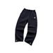 Men's Clothing Retro Y2k Street Trend Hip Hop Casual Elastic Waist Zipper Loose Solid Color Sports Casual Pants_desvips.com