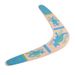Curved Ruler V-Shaped Wooden Composite Wood Board Boomerang Flying Disc Children's Outdoor Toy_desvips.com
