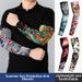 Breathable Quick Drying Simulated Printed Tattoo Arm Sleeves Sun Protection Outdoor Cycling Sports Fashion_desvips.com