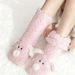 2023 Autum Witer Cross-Border Amazo Idepedet Statio Teddy Bear Floor Log Kee Pads Warm High Tube Socks For_desvips.com